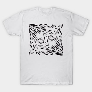 Leaves Zen Tangle T-Shirt